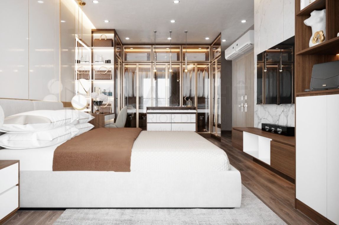 Cho thuê gấp căn hộ 2 phòng ngủ Sudico Nam An Khánh hướng chính Đông, diện tích 80m2, view nội khu